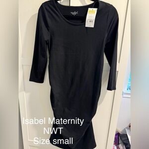 Isabel Maternity NWT Black Bodycon Dress